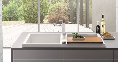 Chiuveta granit pentru mobila bucatarie, BLANCOADON XL 6S, www.chiuveteonline.tm.ro, Timisoara