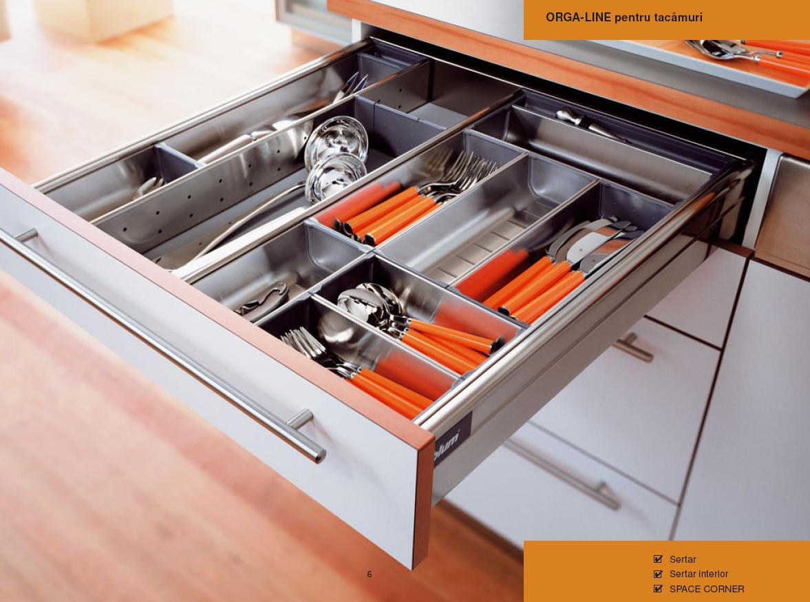 Orga-line pentru tacamuri